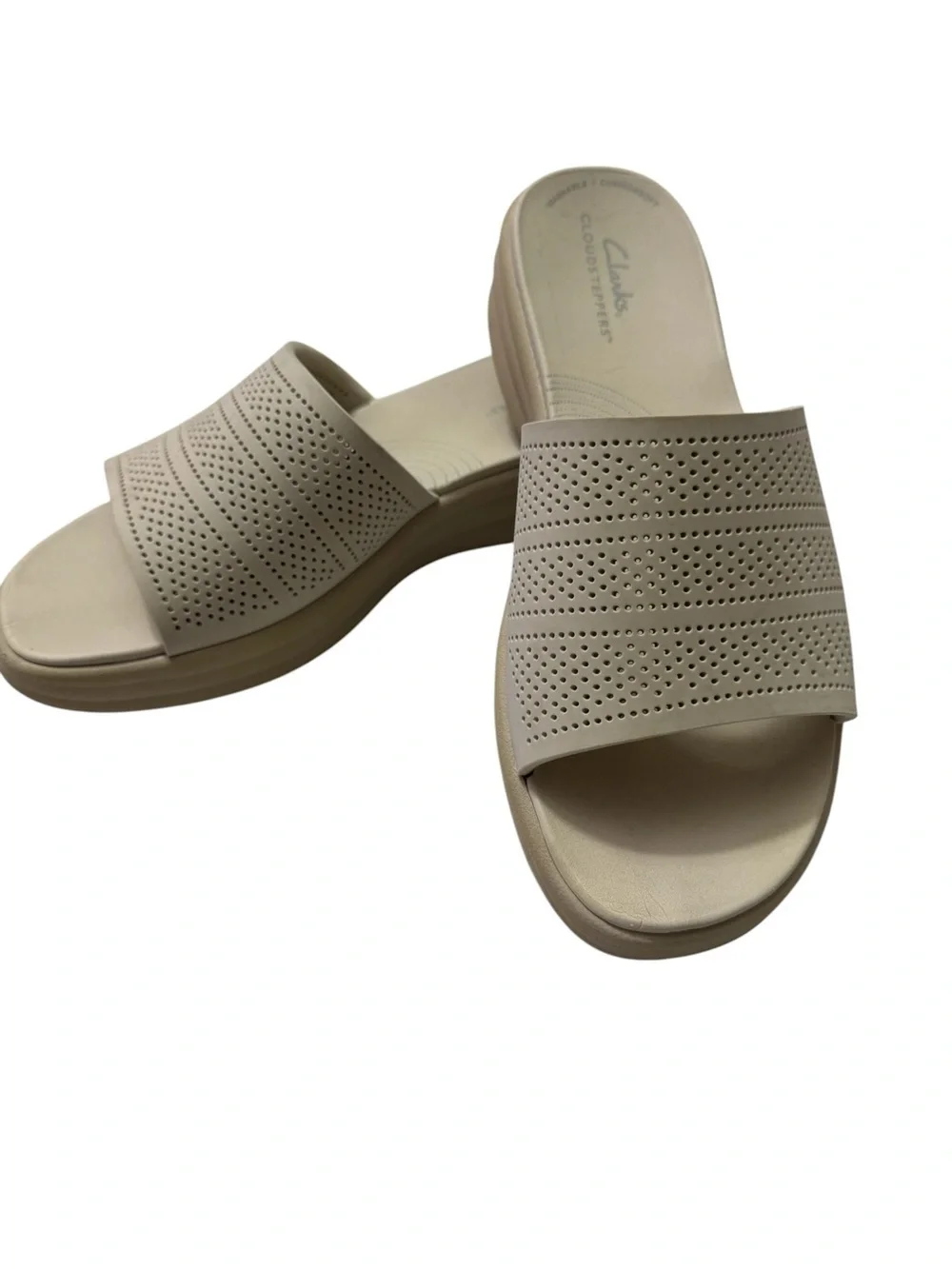 Clark’s Drift Twist Cream Casual Sandals